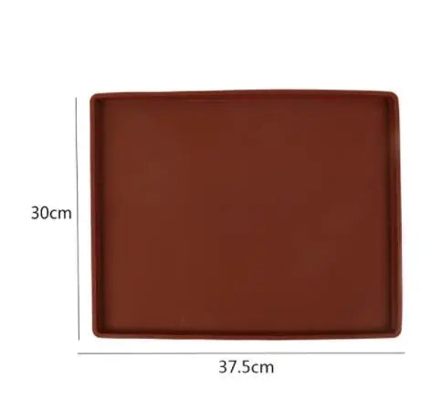 Silicone Bakeware Mat Baking Dishes Pastry Bakeware Baking Tray Oven Rolling Kitchen Bakeware Sheet New