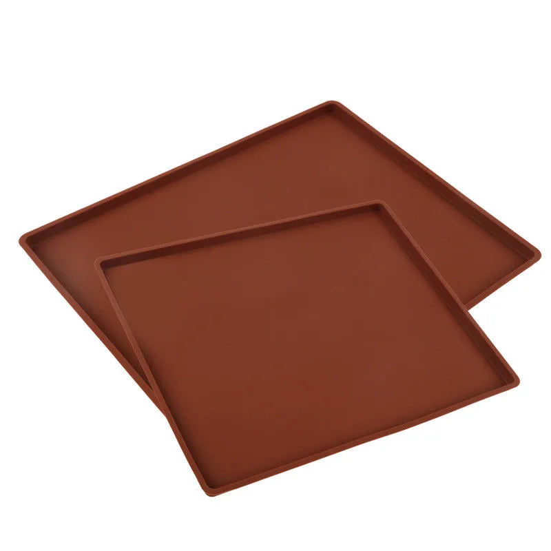 Silicone Bakeware Mat Baking Dishes Pastry Bakeware Baking Tray Oven Rolling Kitchen Bakeware Sheet New
