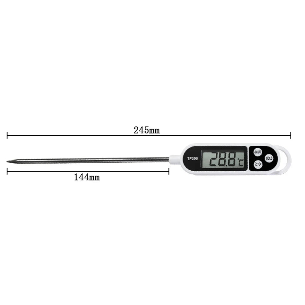Kitchen Digital Cooking Thermometer Meat Food Temperature Tester for Oven BBQ Grill Timer TP300 Electronic Food Thermometer