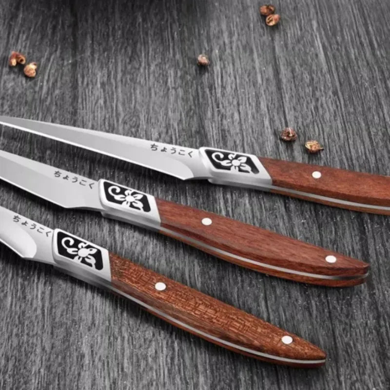 3 Piece Sharp Kitchen Art Knife Kitchen Accessories Hand Tools Professional Chef Carving Knife Food and Fruit Carving