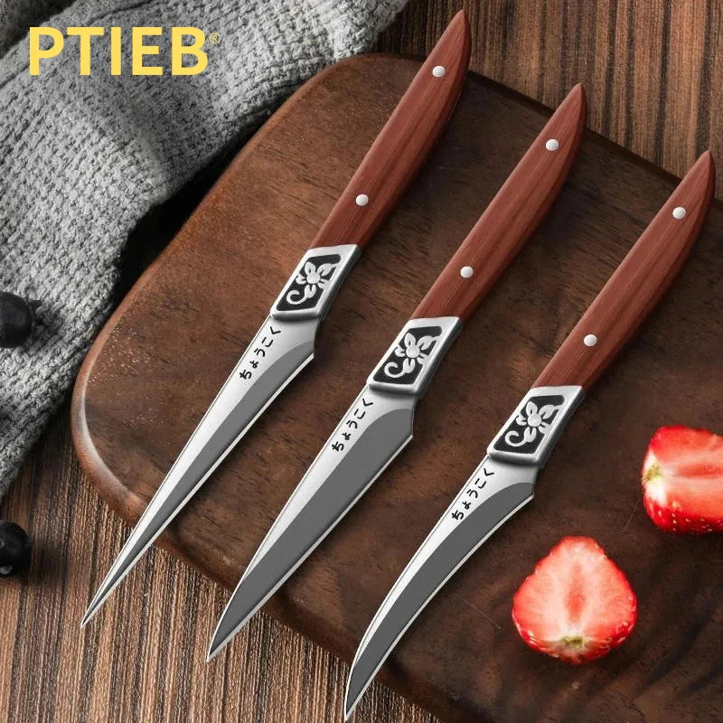 3 Piece Sharp Kitchen Art Knife Kitchen Accessories Hand Tools Professional Chef Carving Knife Food and Fruit Carving