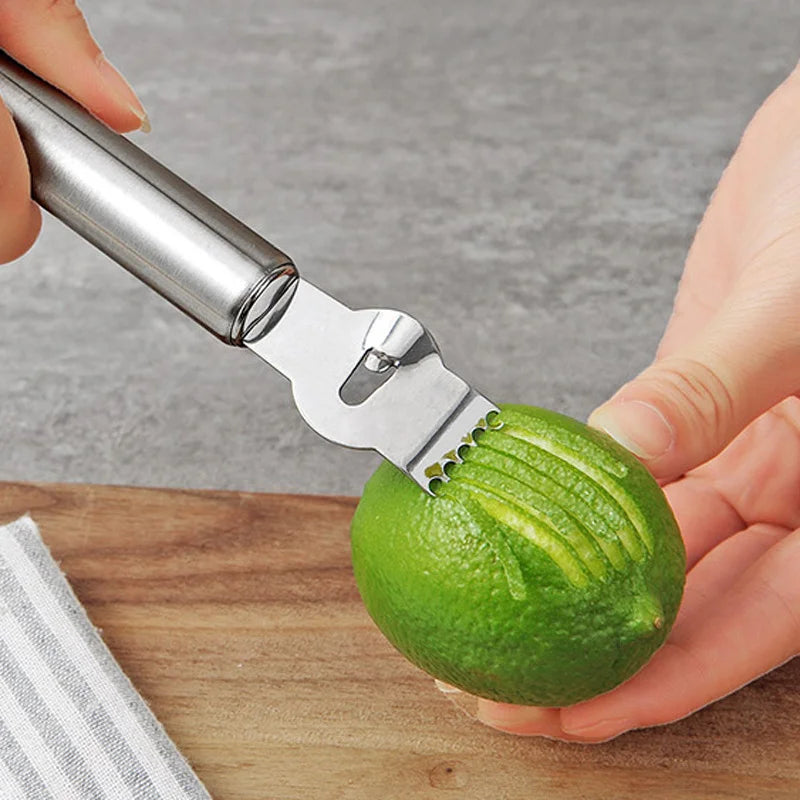 1pc Lemon Zester Grater Stainless Steel Peeler Kitchen Stuff Kitchen Accessories Kitchen Gadgets