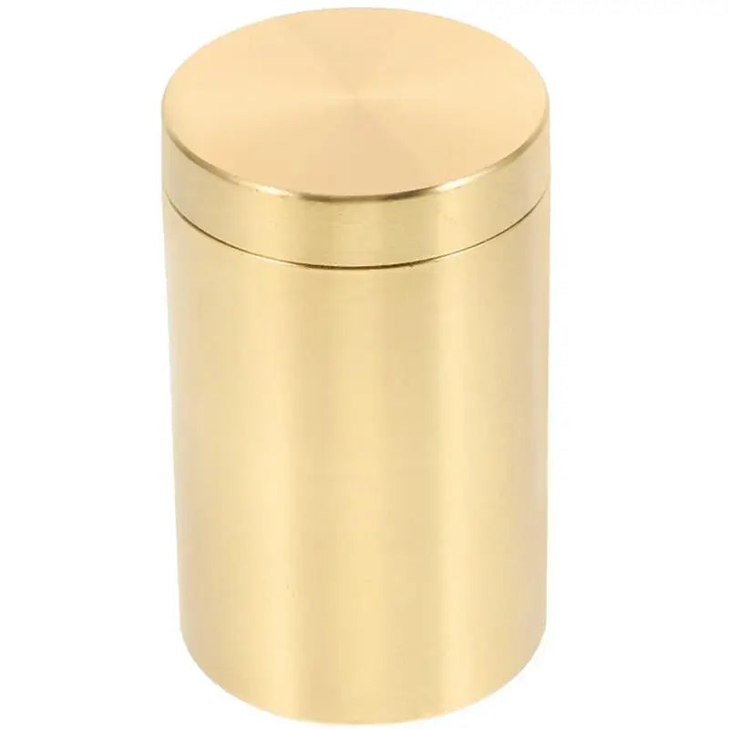 Brass Tea Jar Storage Bottle Food Container Kitchen Canisters Cereal Tin Dried Fruit Holder Seal Containers Storage Jars Bottles