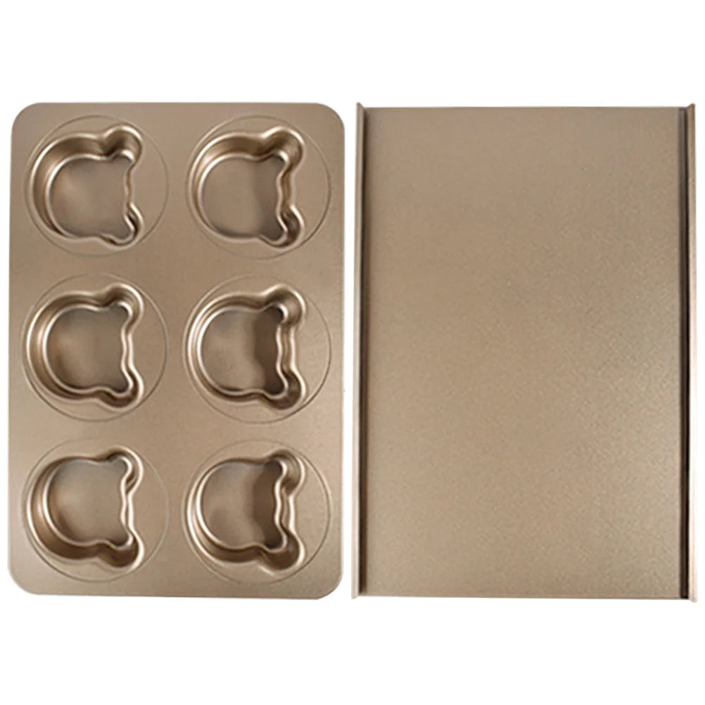 Bread Mold Cake Maker Metal Mould Bakewares Reusable Non Stick Oven Microwave Easy Clean DIY Cakes Bakery Supplies