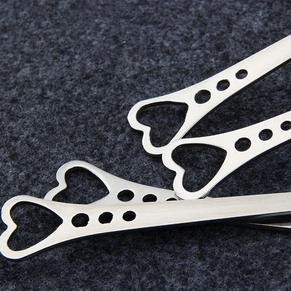 10Pcs Heart Shaped Spoons Stainless Steel Alloy Dessert Spoon Cake Spoon Sugar Spoon Coffee Spoon Tea Spoon Serving Spoon